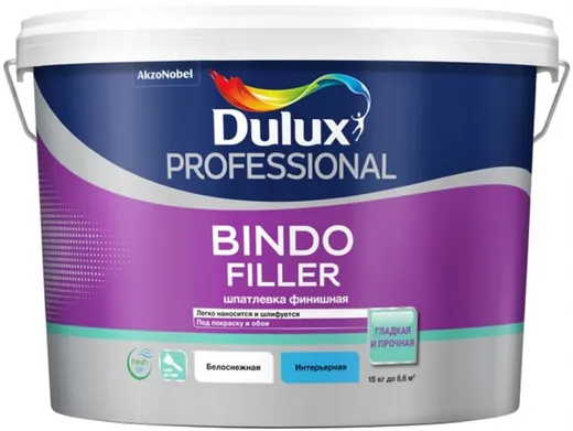 Dulux Professional Bindo Filler финишная шпатлевка под покраску и обои Dulux Professional Bindo Filler финишная шпатлевка под покраску и обои недорого с доставкой