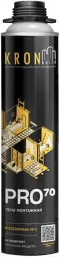 Kronbuild Pro 70 пена монтажная всесезонная Kronbuild Pro 70 пена монтажная всесезонная недорого с доставкой