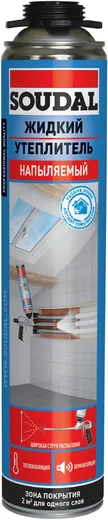 Soudal клей-пена жидкий утеплитель
