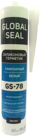 Global Seal GS 78 герметик силиконовый санитарный