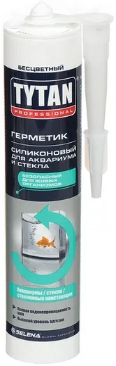 Титан Professional Aquarium Silicone герметик силиконовый для аквариума