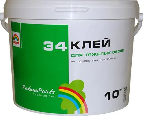 РАДУГА 34 Клей для тяжелых обоев