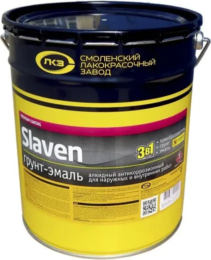 Slaven Premium Coating грунт-эмаль 3 в 1 алкидный антикоррозионный Slaven Premium Coating грунт-эмаль 3 в 1 алкидный антикоррозионный недорого с доставкой