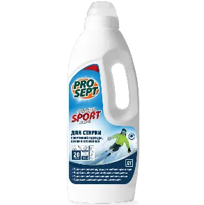 Жидкое моющее средство для стирки спортивной одежды, обуви и пуховиков Crystal Sport концентрат Жидкое моющее средство для стирки спортивной одежды, обуви и пуховиков Crystal Sport концентрат