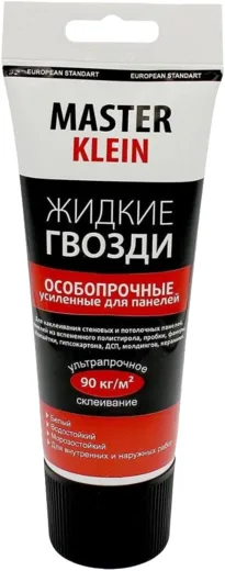 Мастер Кляйн Особопрочные жидкие гвозди полимерные усиленные для панелей Мастер Кляйн Особопрочные жидкие гвозди полимерные усиленные для панелей недорого с доставкой
