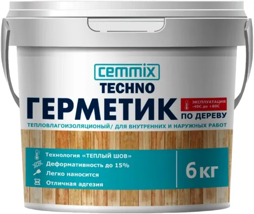 Cemmix Techno Теплый Шов герметик акриловый для дерева Cemmix Techno Теплый Шов герметик акриловый для дерева недорого с доставкой