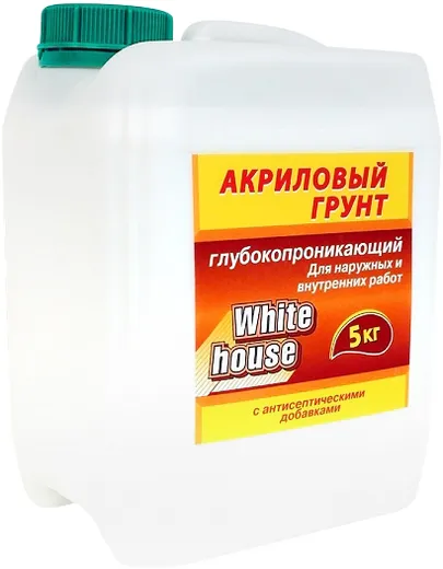 White House акриловый грунт глубокопроникающий White House акриловый грунт глубокопроникающий недорого с доставкой