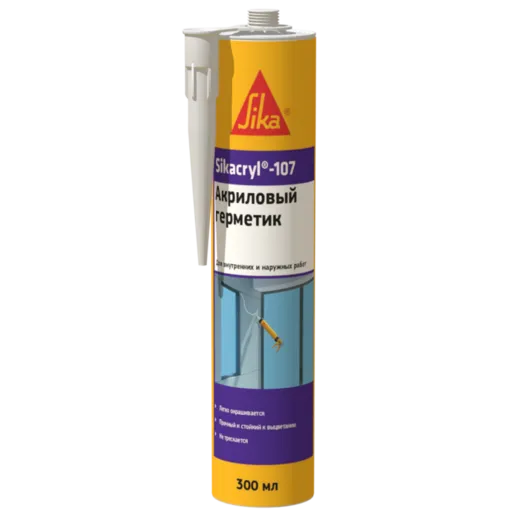 Sika Sikacryl-107 акриловый герметик Sika Sikacryl-107 акриловый герметик недорого с доставкой