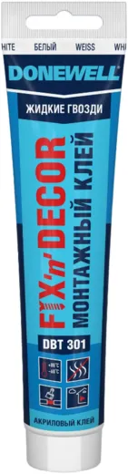 Donewell Fix-n-Decor DBK 301 клей монтажный акриловый Donewell Fix-n-Decor DBK 301 клей монтажный акриловый недорого с доставкой