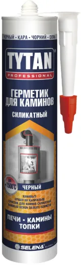Титан Professional Печи-Камины Топки герметик для каминов силикатный