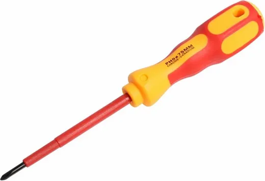 Rexant Electric отвертка крестовая диэлектрическая Rexant Electric отвертка крестовая диэлектрическая недорого с доставкой