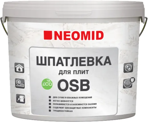 Неомид шпатлевка для плит OSB