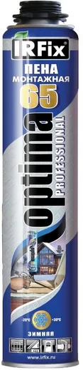 Irfix Optima 65 пена монтажная профессиональная Irfix Optima 65 пена монтажная профессиональная недорого с доставкой