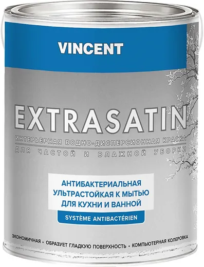 Vincent Extrasatin водно-дисперсионная краска для кухни и ванной Vincent Extrasatin водно-дисперсионная краска для кухни и ванной недорого с доставкой