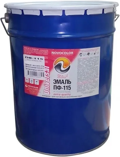 Новоколор ПФ-115 Paint эмаль алкидная Новоколор ПФ-115 Paint эмаль алкидная недорого с доставкой