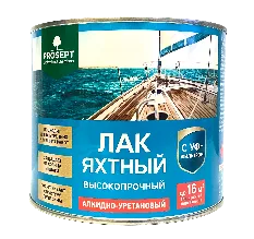 Лак яхтный PROSEPT, глянцевый, готовый состав Лак яхтный PROSEPT, глянцевый, готовый состав