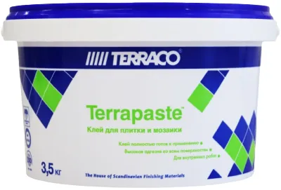 Terraco Terrapaste клей для плитки на акриловой основе Terraco Terrapaste клей для плитки на акриловой основе недорого с доставкой