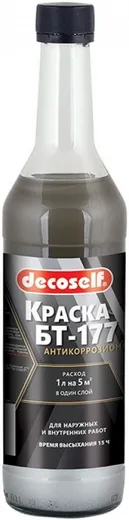 Пуфас Decoself БТ-177 краска антикоррозионная для наружных и внутренних работ