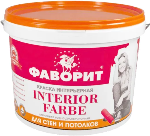 Фаворит ВД-АК-20 И-1 Interior Farbe краска интерьерная акриловая водно-дисперсионная Фаворит ВД-АК-20 И-1 Interior Farbe краска интерьерная акриловая водно-дисперсионная недорого с доставкой