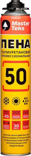 Masterteks 50 пена полиуретановая профессиональная Masterteks 50 пена полиуретановая профессиональная недорого с доставкой