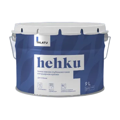 TALATU hehku краска для потолка глубокоматовая белоснежная