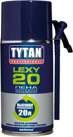 Титан Professional Lеxy 20 пена монтажная всесезонная Титан Professional Lеxy 20 пена монтажная всесезонная недорого с доставкой