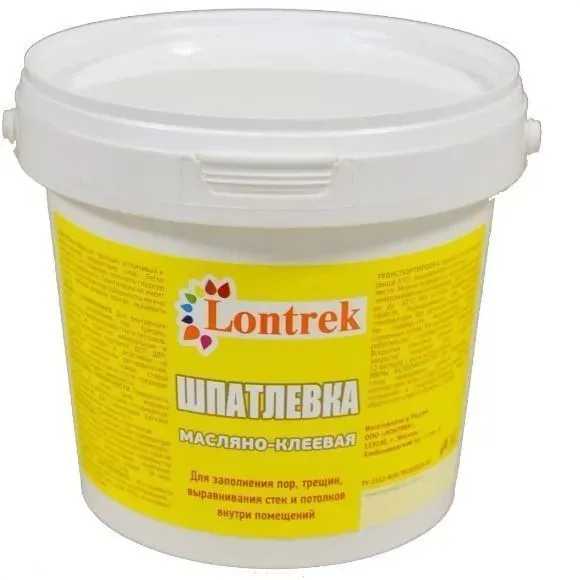 Лонтрек Шпатлевка масляно-клеевая 20кг