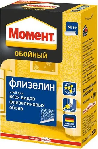 Момент Флизелин обойный клей для всех видов флизелиновых обоев Момент Флизелин обойный клей для всех видов флизелиновых обоев недорого с доставкой