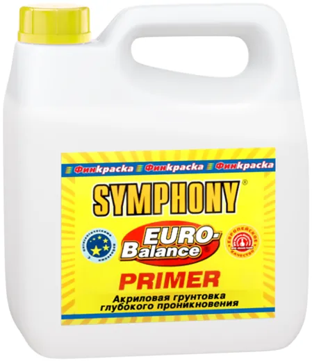 Финкраска Симфония Euro-Balance Primer акриловая грунтовка глубокого проникновения Финкраска Симфония Euro-Balance Primer акриловая грунтовка глубокого проникновения недорого с доставкой