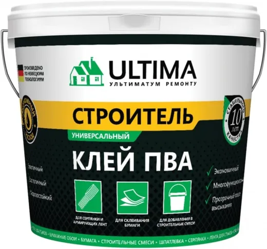 Ultima ПВА Строитель клей универсальный Ultima ПВА Строитель клей универсальный недорого с доставкой