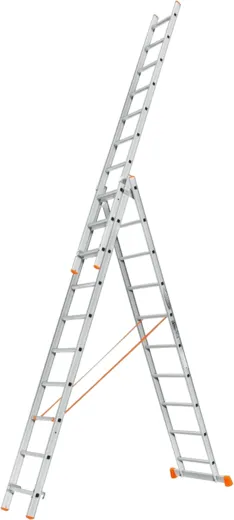 Эйфель Гранит лестница раскладная трехсекционная Эйфель Гранит лестница раскладная трехсекционная недорого с доставкой