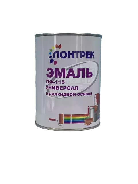 Лонтрек Эмаль ПФ-115 1 кг кг Цвет -Зеленый
