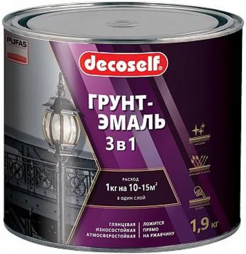 Пуфас Decoself грунт-эмаль 3 в 1 Пуфас Decoself грунт-эмаль 3 в 1 недорого с доставкой