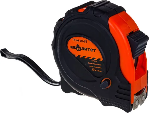 Квалитет РОМ рулетка измерительная с 3 фиксаторами Квалитет РОМ рулетка измерительная с 3 фиксаторами недорого с доставкой