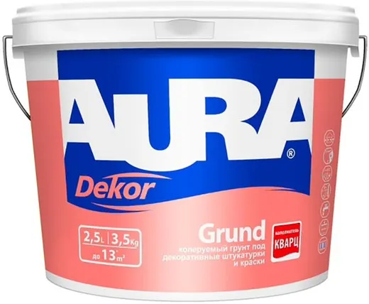 Аура Dekor Grund колеруемый грунт под декоративные штукатурки и краски