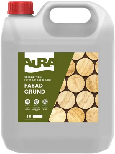 Аура Fasad Grund биозащитный грунт для древесины Аура Fasad Grund биозащитный грунт для древесины недорого с доставкой