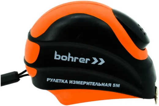 Bohrer Комфорт рулетка с автостопом и магнитным зацепом Bohrer Комфорт рулетка с автостопом и магнитным зацепом недорого с доставкой