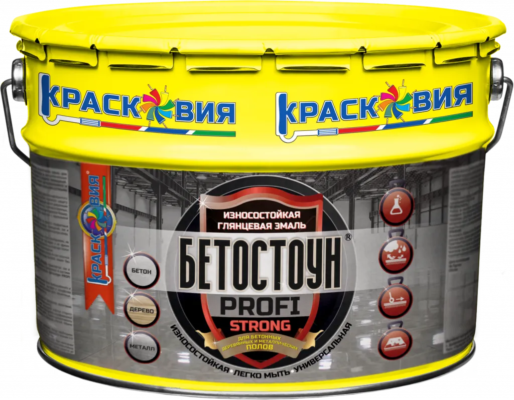 Бетостоун PROFI «STRONG» (эмаль для бетонных, деревянных и металлических полов)
