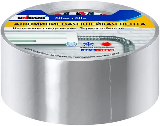 Unibob алюминиевая клейкая лента Unibob алюминиевая клейкая лента недорого с доставкой
