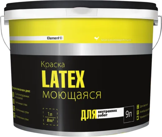 Alpa Element SE Latex краска моющаяся для внутренних работ Alpa Element SE Latex краска моющаяся для внутренних работ недорого с доставкой