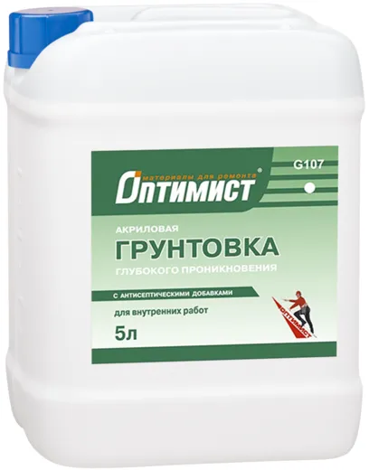 Оптимист G 107 акриловая грунтовка глубокого проникновения Оптимист G 107 акриловая грунтовка глубокого проникновения недорого с доставкой