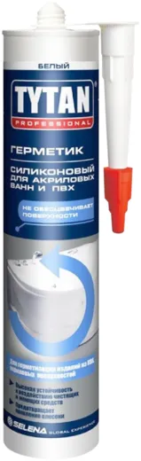 Титан Professional Silicone for Acrylic Bathtubs and PVC герметик силиконовый для акриловых ванн и ПВХ
