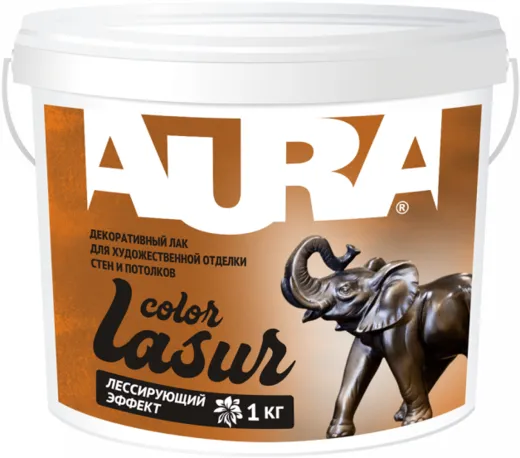 Аура Lasur Color декоративный лак для художественной отделки стен и потолков Аура Lasur Color декоративный лак для художественной отделки стен и потолков недорого с доставкой