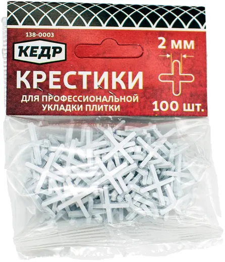 Кедр крестики для плитки