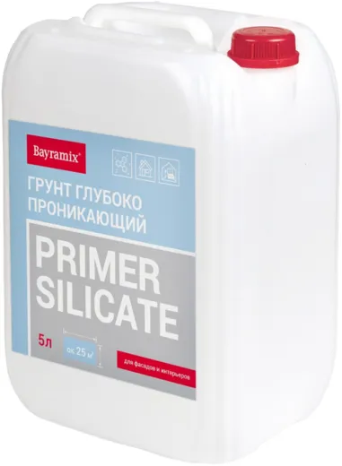 Bayramix Primer Silicate грунт глубокопроникающий Bayramix Primer Silicate грунт глубокопроникающий недорого с доставкой