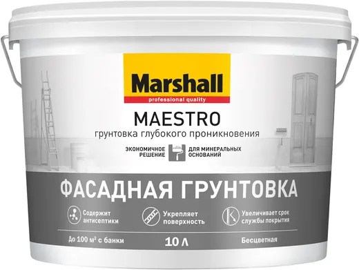 Marshall Maestro фасадная грунтовка глубокого проникновения