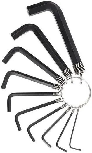 T4P набор ключей имбусовых T4P набор ключей имбусовых недорого с доставкой