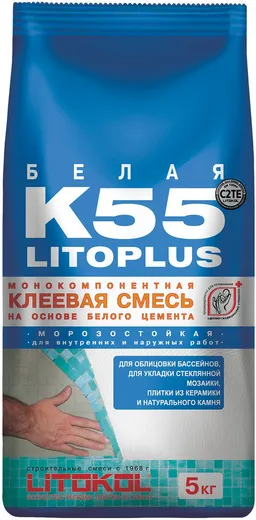 Литокол Litoplus K55 клеевая смесь на основе белого цемента Литокол Litoplus K55 клеевая смесь на основе белого цемента недорого с доставкой