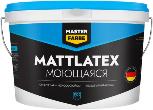 Master Farbe Mattlatex краска моющаяся Master Farbe Mattlatex краска моющаяся недорого с доставкой