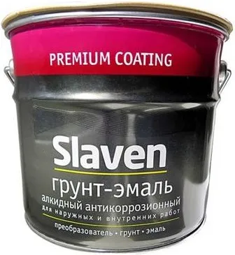 Slaven Premium Coating грунт-эмаль 3 в 1 алкидный антикоррозионный Slaven Premium Coating грунт-эмаль 3 в 1 алкидный антикоррозионный недорого с доставкой